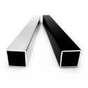 Aluminium Tube Black Square - 25 mm x 2 mm (Klemp) Aluminium Tube Black Square - 25 mm x 2 mm (Klemp)