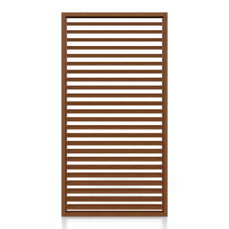 Paroi latérale pour pergola - Bois, Noyer (Klemp) - Paroi latérale Paroi latérale pour pergola - Bois, Noyer (Klemp) - Paroi latérale
