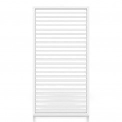 Paroi latérale pour pergola - Bois, Blanc (Klemp)