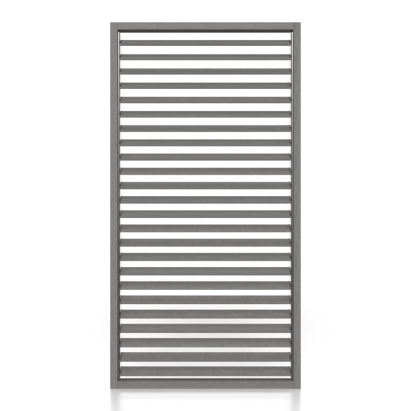 Parete laterale con lamelle per pergola - Legno, Grafite (Klemp) - Lamelle per pergola Parete laterale con lamelle per pergola - Legno, Grafite (Klemp) - Lamelle per pergola