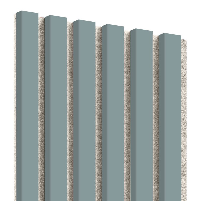 MDF laths on felt 275x30 cm Scandinavian Grey (Klemp) - MDF slats on felt MDF laths on felt 275x30 cm Scandinavian Grey (Klemp) - MDF slats on felt