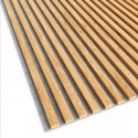 MDF laths on felt 275x30 cm Natural oak (Klemp) MDF laths on felt 275x30 cm Natural oak (Klemp)