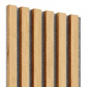 MDF laths on felt 275x30 cm Natural oak (Klemp) MDF laths on felt 275x30 cm Natural oak (Klemp)