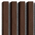 Lamellenleisten aus MDF auf Filz 275 x 30 cm Nussbaum (Klemp) Lamellenleisten aus MDF auf Filz 275 x 30 cm Nussbaum (Klemp)