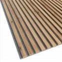 Lattes MDF sur feutre 275x30 cm Chêne artisanal (Klemp)