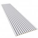 MDF latten op vilt 275x30 cm Wit (Klemp) MDF latten op vilt 275x30 cm Wit (Klemp)