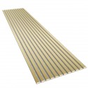 Lattes MDF sur feutre 275x30 cm Brillance dorée (Klemp) Lattes MDF sur feutre 275x30 cm Brillance dorée (Klemp)