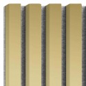 MDF laths on felt 275x30 cm Gold (Klemp) MDF laths on felt 275x30 cm Gold (Klemp)