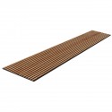Panel acústico de chapa natural - Sapelli - 60x240cm (Klemp) Panel acústico de chapa natural - Sapelli - 60x240cm (Klemp)