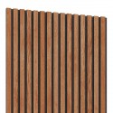 Panneau acoustique plaqué 3D - Sapelli (Klemp) Panneau acoustique plaqué 3D - Sapelli (Klemp)
