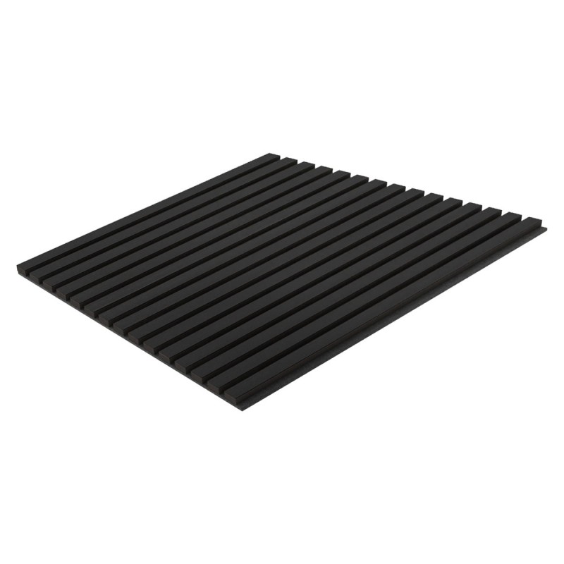 Pannello acustico impiallacciato in 3D - Rovere nero (Klemp) - Pannelli fonoassorbenti Pannello acustico impiallacciato in 3D - Rovere nero (Klemp) - Pannelli fonoassorbenti