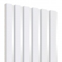 Lamelles sur panneau HDF 30x275 cm Tapis blanc/Blanc (Klemp) Lamelles sur panneau HDF 30x275 cm Tapis blanc/Blanc (Klemp)