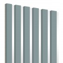 Lamas sobre tablero HDF 30x275 cm Gris escandinavo/Blanca (Klemp) Lamas sobre tablero HDF 30x275 cm Gris escandinavo/Blanca (Klemp)