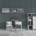 Doghe su pannello HDF 30x275 cm Grigio scandinavo/Bianco (Klemp) Doghe su pannello HDF 30x275 cm Grigio scandinavo/Bianco (Klemp)