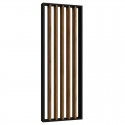 Mur de lattes autoportant - Noyer - 22x90 (Klemp) Mur de lattes autoportant - Noyer - 22x90 (Klemp)