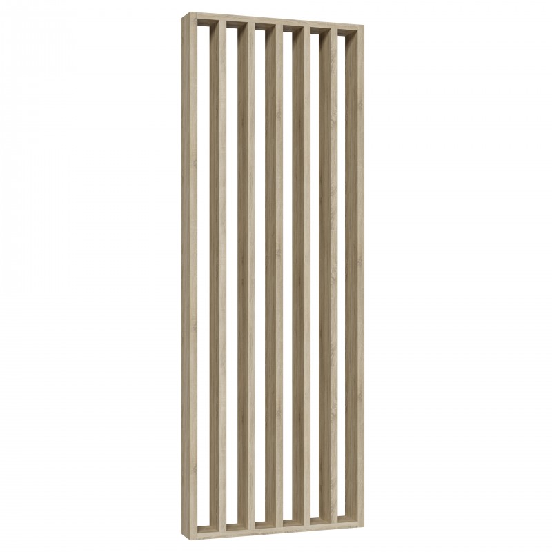 Free standing slat wall - Sonoma Oak - 22x90 (Klemp) - Room dividers Free standing slat wall - Sonoma Oak - 22x90 (Klemp) - Room dividers