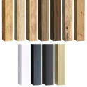 MDF Classic Slats 30x40 - all colors - Sample set (Klemp) MDF Classic Slats 30x40 - all colors - Sample set (Klemp)