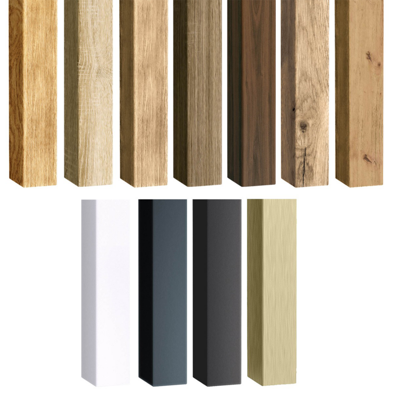 MDF Classic Slats 30x40 - all colors - Sample set (Klemp) - MDF slats Classic MDF Classic Slats 30x40 - all colors - Sample set (Klemp) - MDF slats Classic