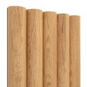 Paneles ondulados de MDF - Roble natural - 6 pieza (Klemp) Paneles ondulados de MDF - Roble natural - 6 pieza (Klemp)
