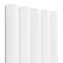 MDF panelen met groeven - Wit mat - 6 stuk (Klemp) MDF panelen met groeven - Wit mat - 6 stuk (Klemp)