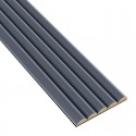 Reeded panels - Anthracite - 6 pieces (Klemp) Reeded panels - Anthracite - 6 pieces (Klemp)
