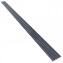 Reeded panels - Anthracite - 6 pieces (Klemp) Reeded panels - Anthracite - 6 pieces (Klemp)