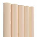 MDF panelen met groeven - Beige - 6 stuk (Klemp) MDF panelen met groeven - Beige - 6 stuk (Klemp)