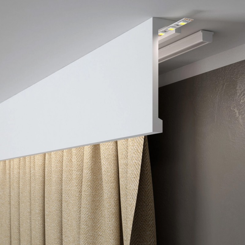 Curtain rail QL036T (Klemp) - Curtain coving Curtain rail QL036T (Klemp) - Curtain coving