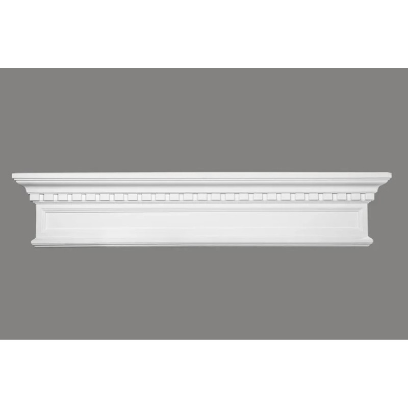 Decoratief portaal boven deur D2531 (Klemp) - Pilasters Decoratief portaal boven deur D2531 (Klemp) - Pilasters