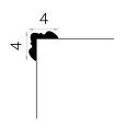 Moulure d'angle MDB123 (Klemp) Moulure d'angle MDB123 (Klemp)
