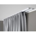Riel de cortina doble de aluminio D150 (Klemp)