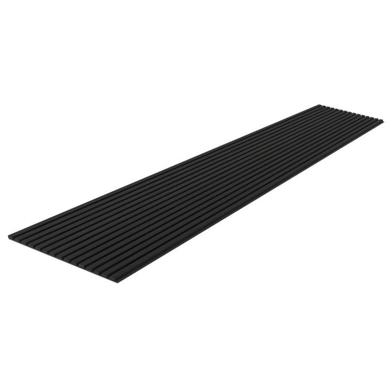Panel acústico de chapa natural - Roble negro - 60x280cm (Klemp) - Paneles acusticos Panel acústico de chapa natural - Roble negro - 60x280cm (Klemp) - Paneles acusticos