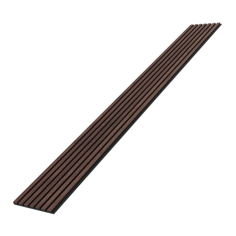 Akoestisch paneel naturel fineer - Kastanje - 28x280cm (Klemp) - Akoestische panelen Akoestisch paneel naturel fineer - Kastanje - 28x280cm (Klemp) - Akoestische panelen