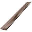 Panneau acoustique en placage naturel - Noyer américaini - 28x280cm (Klemp) Panneau acoustique en placage naturel - Noyer américaini - 28x280cm (Klemp)