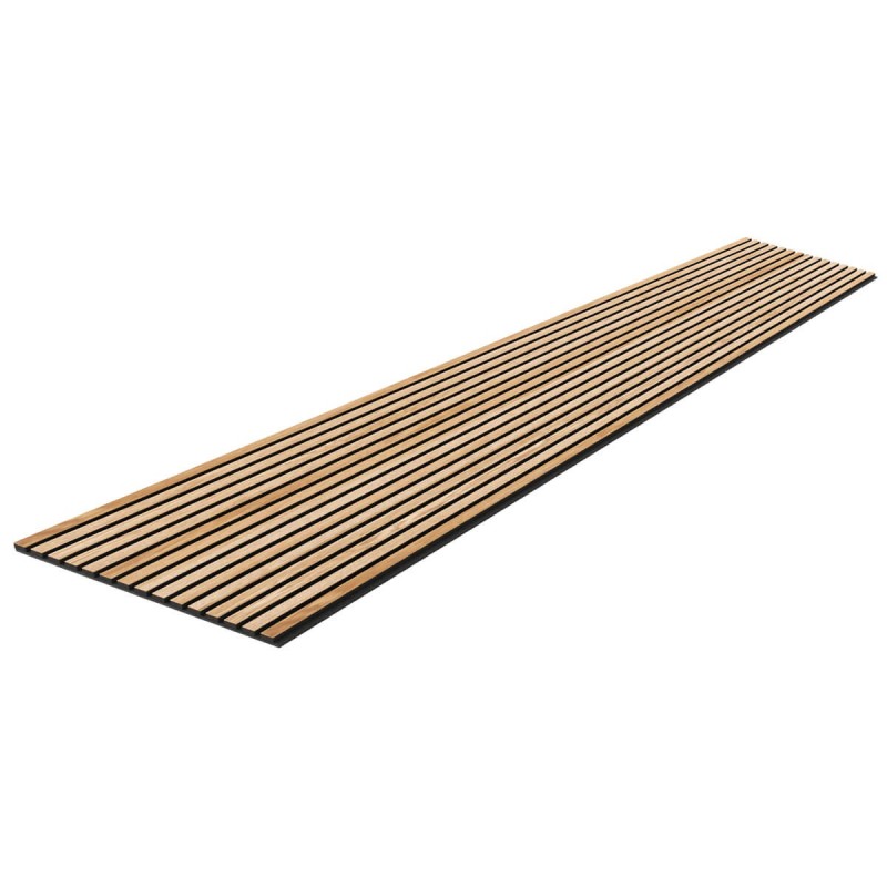 Panneau acoustique en placage naturel - Chêne naturel - 60x280cm (Klemp) - Panneaux acoustiques Panneau acoustique en placage naturel - Chêne naturel - 60x280cm (Klemp) - Panneaux acoustiques