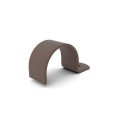 Abrazadera de silla Typ 100, 26.9 mm, Vintage-Brown (Klemp) Abrazadera de silla Typ 100, 26.9 mm, Vintage-Brown (Klemp)