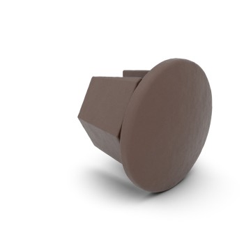 Metal plug Type 73, 26.9 mm, Vintage-Brown (Klemp)