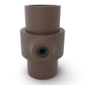 Collar Typ 60, 33.7 mm, Vintage-Brown (Klemp) Collar Typ 60, 33.7 mm, Vintage-Brown (Klemp)