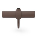 Accrocher Typ 64, 26.9 mm, Vintage-Brown (Klemp) Accrocher Typ 64, 26.9 mm, Vintage-Brown (Klemp)