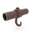 Accrocher Typ 64, 26.9 mm, Vintage-Brown (Klemp) Accrocher Typ 64, 26.9 mm, Vintage-Brown (Klemp)