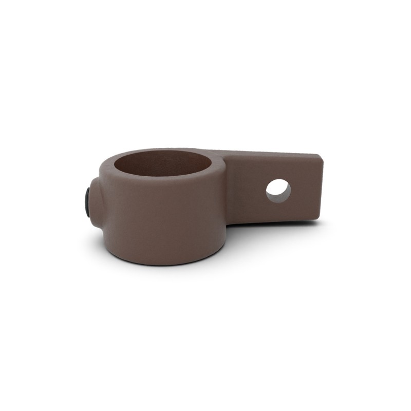 Uchwyt z pojedynczym uchem Typ 55, 33.7 mm, Vintage-Brown (Klemp) - C (33,7 mm) Uchwyt z pojedynczym uchem Typ 55, 33.7 mm, Vintage-Brown (Klemp) - C (33,7 mm)