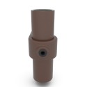 Uchwyt z pojedynczym uchem Typ 55, 33.7 mm, Vintage-Brown (Klemp) Uchwyt z pojedynczym uchem Typ 55, 33.7 mm, Vintage-Brown (Klemp)