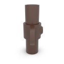 Capicorda singolo maschio Typ 36, 26.9 mm, Vintage-Brown (Klemp) Capicorda singolo maschio Typ 36, 26.9 mm, Vintage-Brown (Klemp)