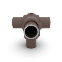 Krzyżak trójgniazdowy Typ 24, 26.9 mm, Vintage-Brown (Klemp) Krzyżak trójgniazdowy Typ 24, 26.9 mm, Vintage-Brown (Klemp)