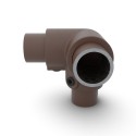 3-Way top corn 90° Type 18, 33.7 mm, Vintage-Brown (Klemp) 3-Way top corn 90° Type 18, 33.7 mm, Vintage-Brown (Klemp)