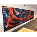 Polyester 210 Fabric with Sublimation Print – Silicone Edge Finishing (Klemp)