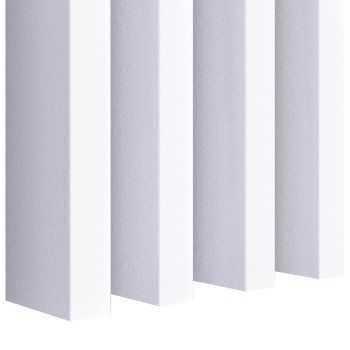 Lattes MDF autoportantes 10pc Tapis blanc - 30x60mm (Klemp)