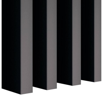 Lattes MDF autoportantes 10pc Tapis noir - 30x60mm (Klemp)
