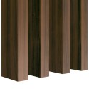 Lattes MDF autoportantes 10pc Noyer - 30x60mm (Klemp)