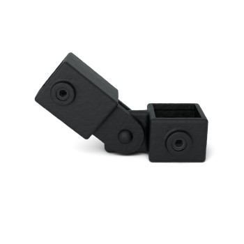 Single swivel Type 44S, 40 mm, Black (Klemp)
